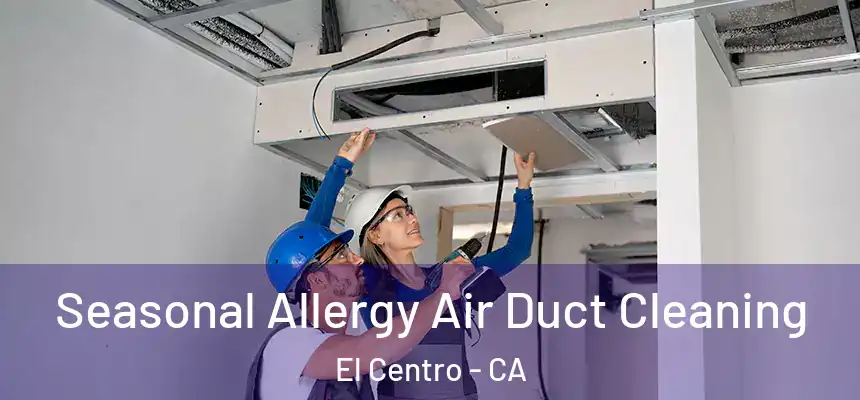  Seasonal Allergy Air Duct Cleaning El Centro - CA